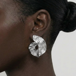Sora Swirl Statement Stud Earrings