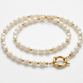 Mason White Freshwater Pearl Necklace