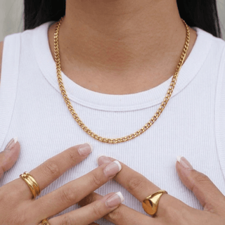 Hatton Flat Cuban Link Chain - Adelfi London