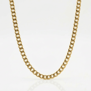 Hatton Flat Cuban Link Chain - Adelfi London