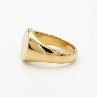 King Signet Ring - Adelfi London