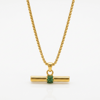 Lila Pendant Chain Necklace - Adelfi London