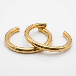 Seline Stacking Bangles (Pack of 2) on a white background, front view