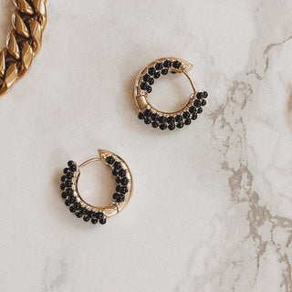 Fei Golden Pearl Earrings - trybe jewellery