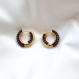 Fei Golden Pearl Earrings - trybe jewellery