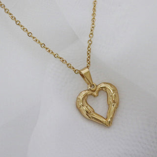 St. Valentine pendant sweater necklace - trybe jewellery